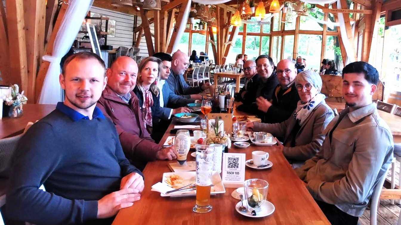 Angenehme Atmosph�re beim CDU Stammtisch Foto: privat